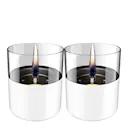 Lilly bordslykta 10 cm 2-pack vit