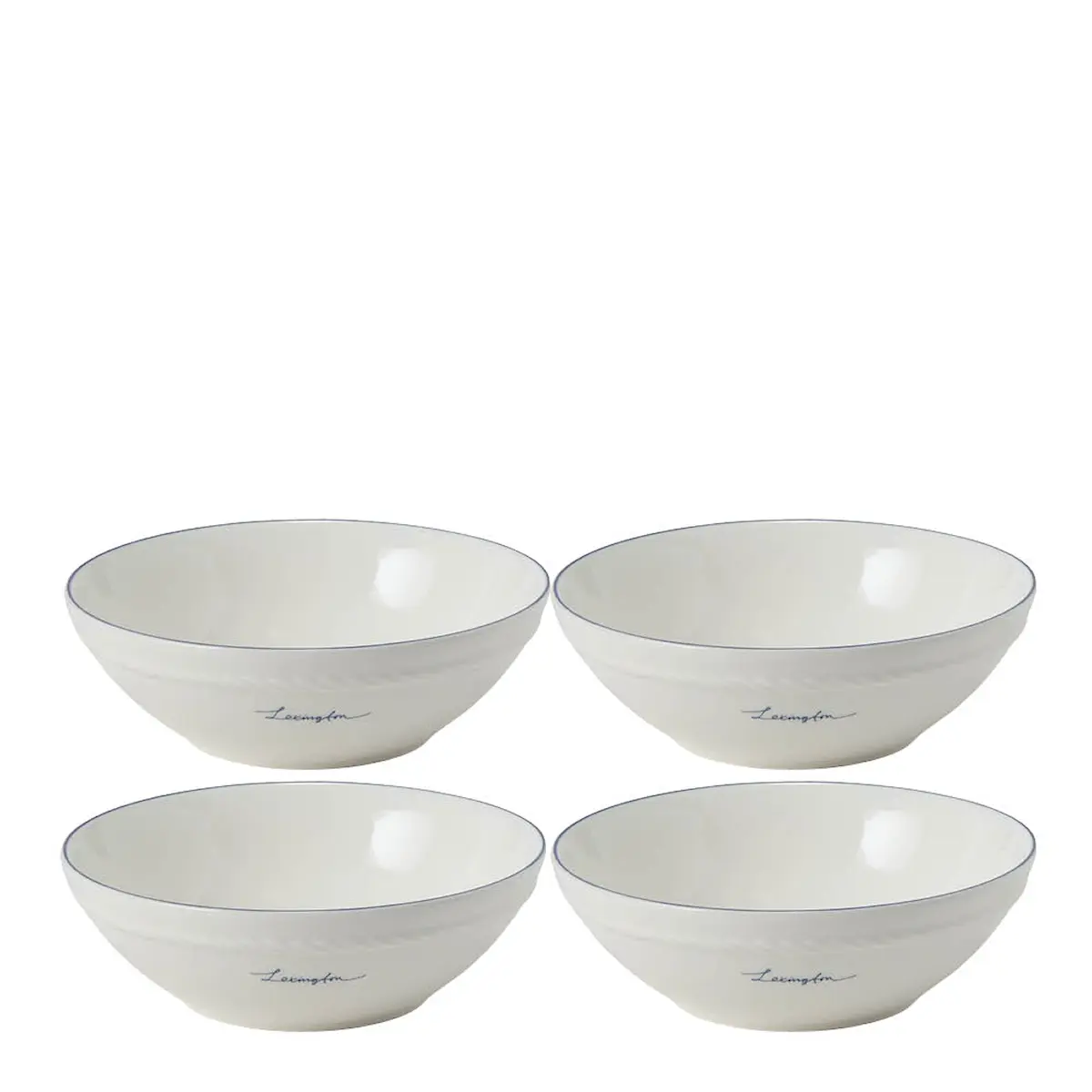 Lexington Icons skål 15,5 cm 4-pack vit