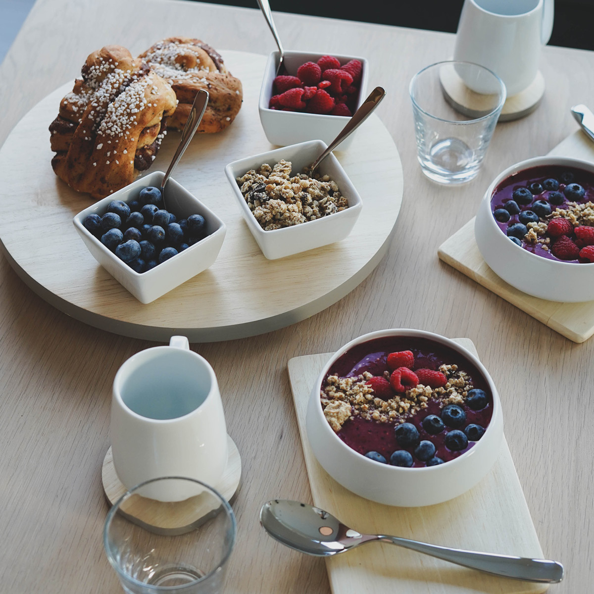 Hardanger bestikk Tuva Dessertset 7 delar