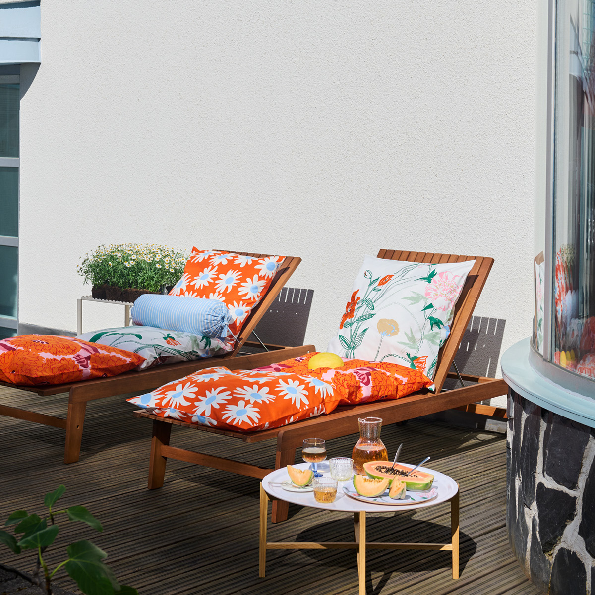 Marimekko Puutarhakutsut bricka 31 cm multi