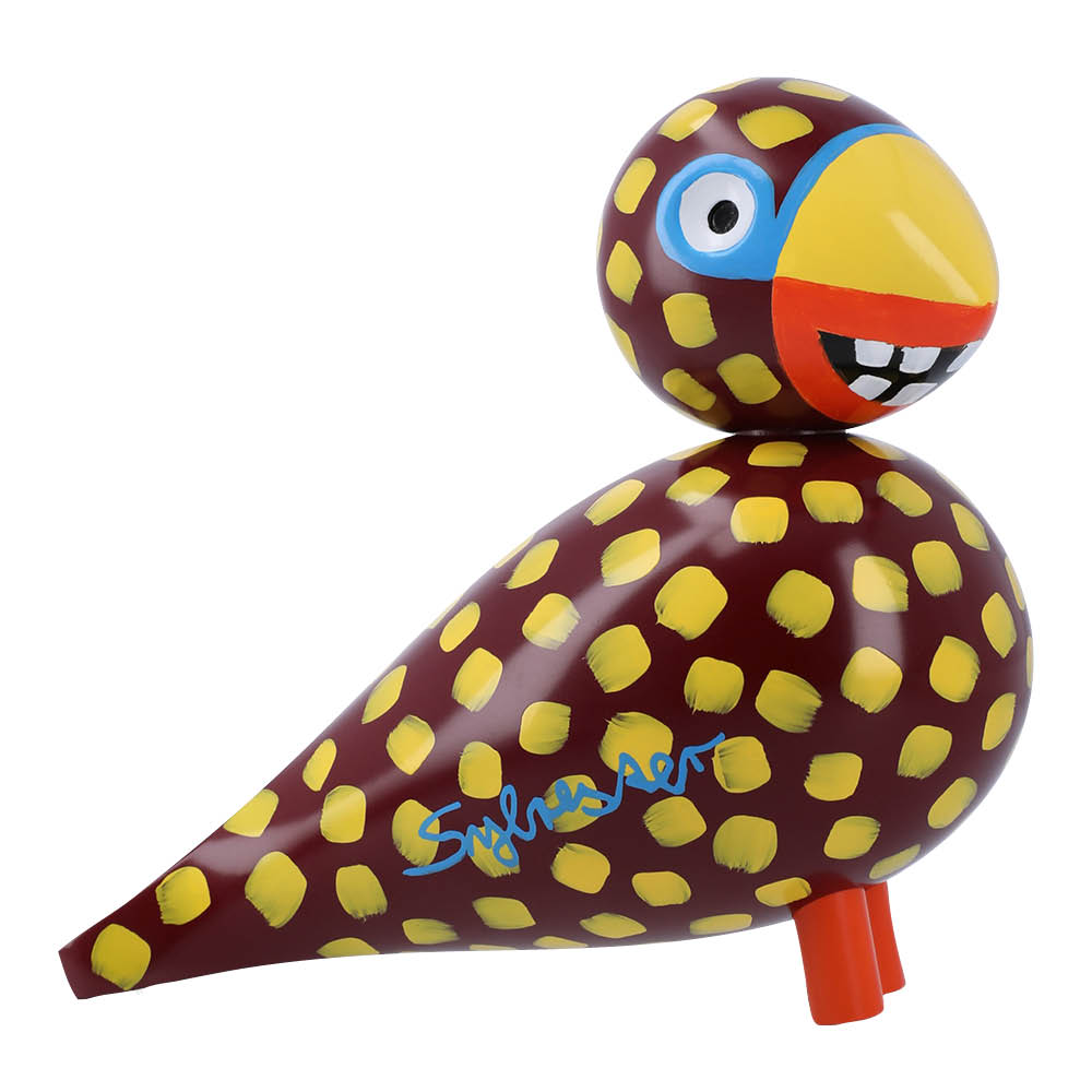 Kay Bojesen Denmark Sangfugl x Leif Sylvester 2025 20 cm laughing bird