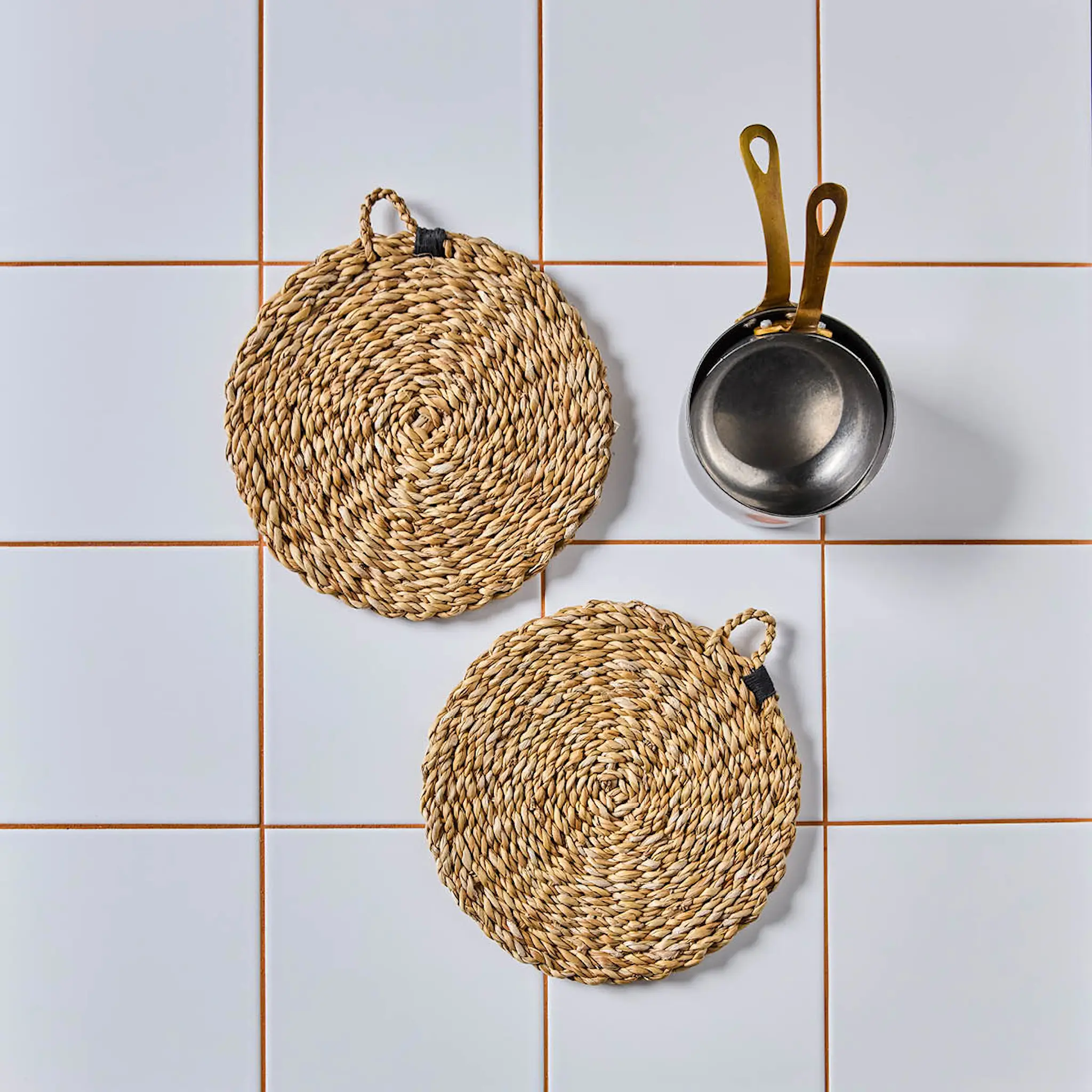 Nicolas Vahé Naba grytunderlägg 20 cm 2-pack sjögräs