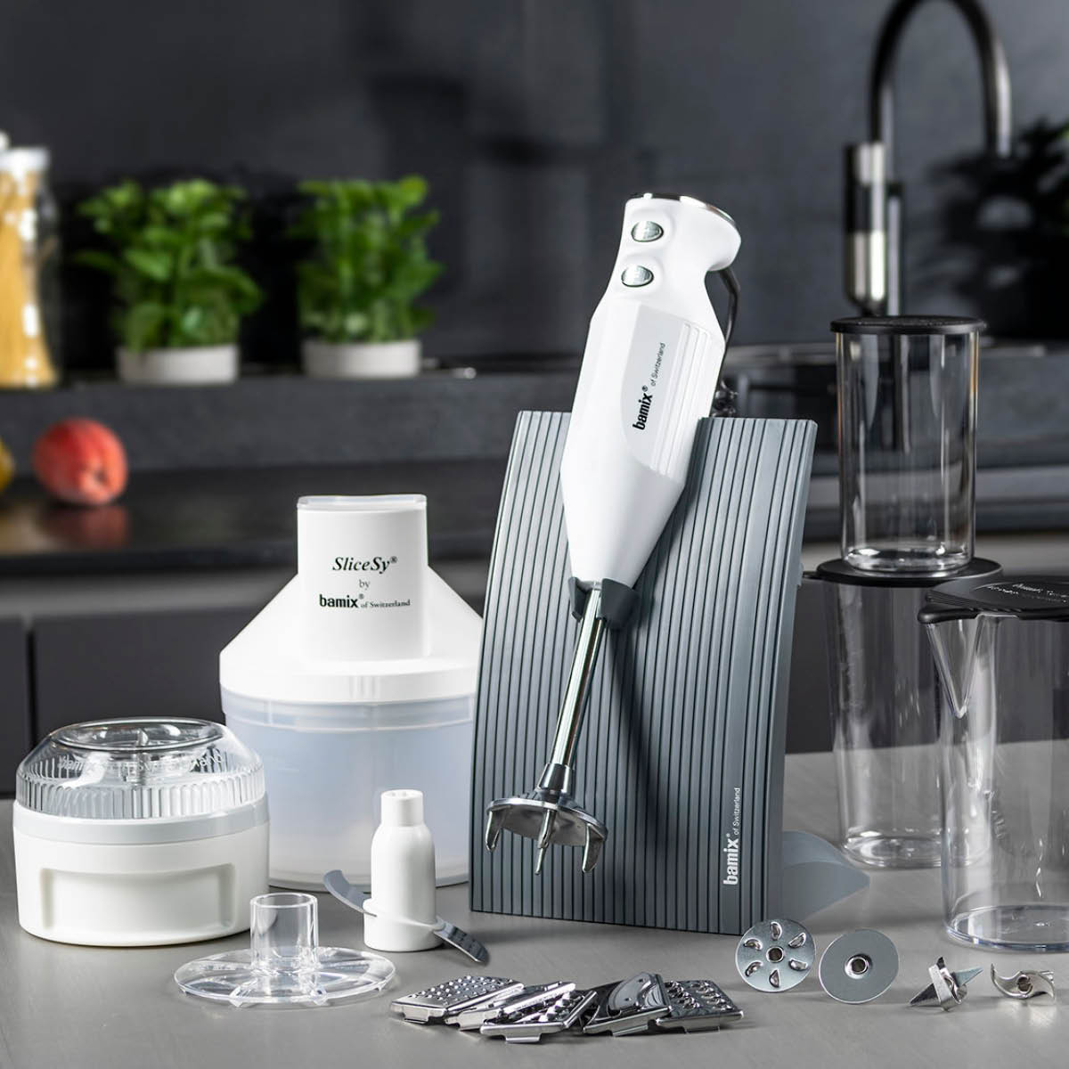 Bamix Baking stavmixer C 200 W vit