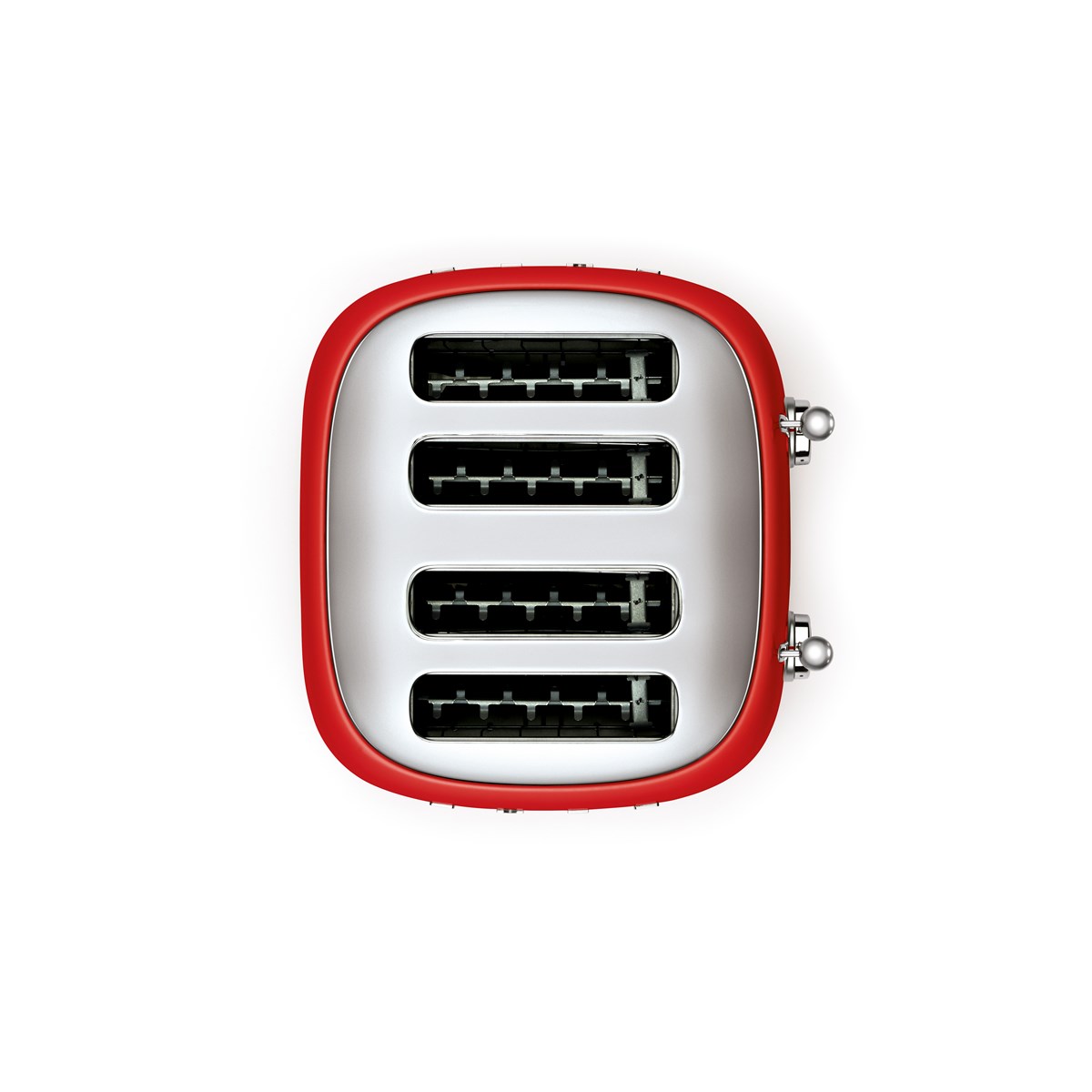 Smeg Smeg Leivänpaahdin neliömäinen 4 viipaletta TSF02 Punainen