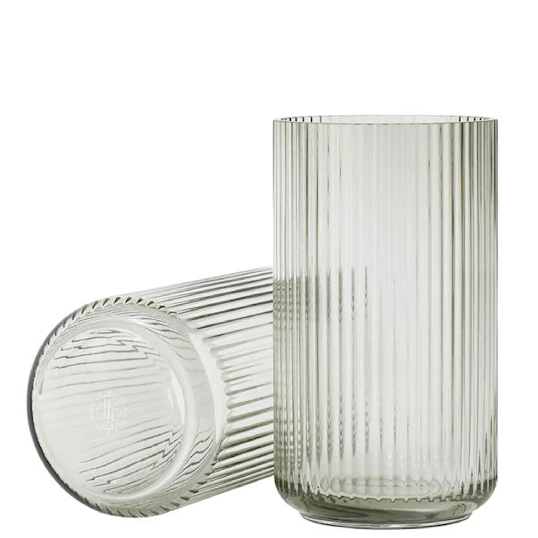 Lyngby Porcelæn Lyngby Vas 31 cm Smoke