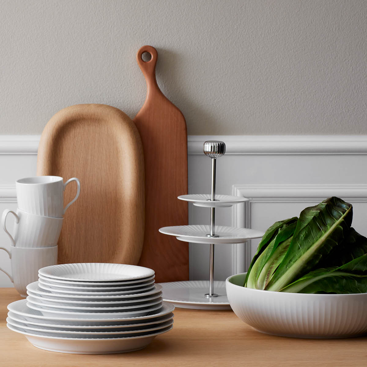 Kähler Hammershøi Kulho 30 cm Valkoinen