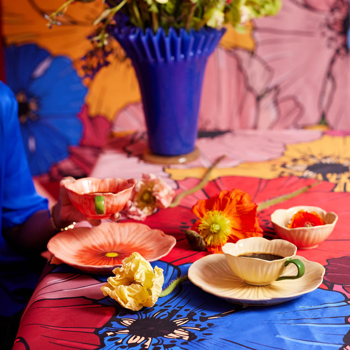 ByOn Poppy Skål 11 cm Röd