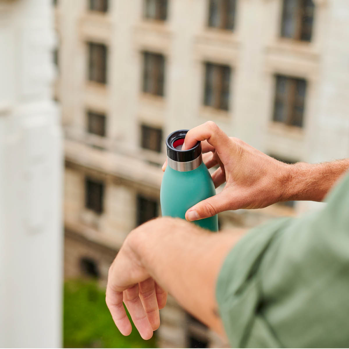 Tefal Bludrop Basic Juomapullo 50 cl Vihreä