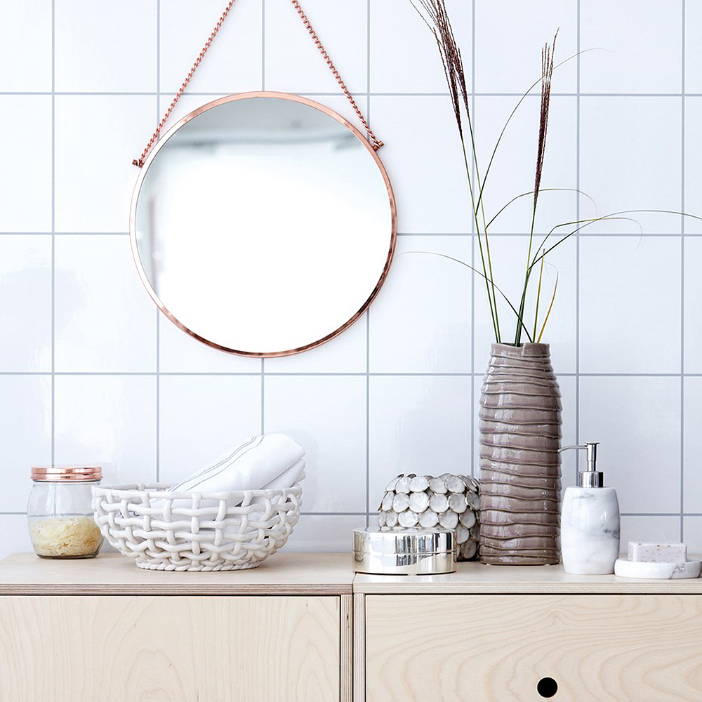 House Doctor Dot vase 10 cm hvit