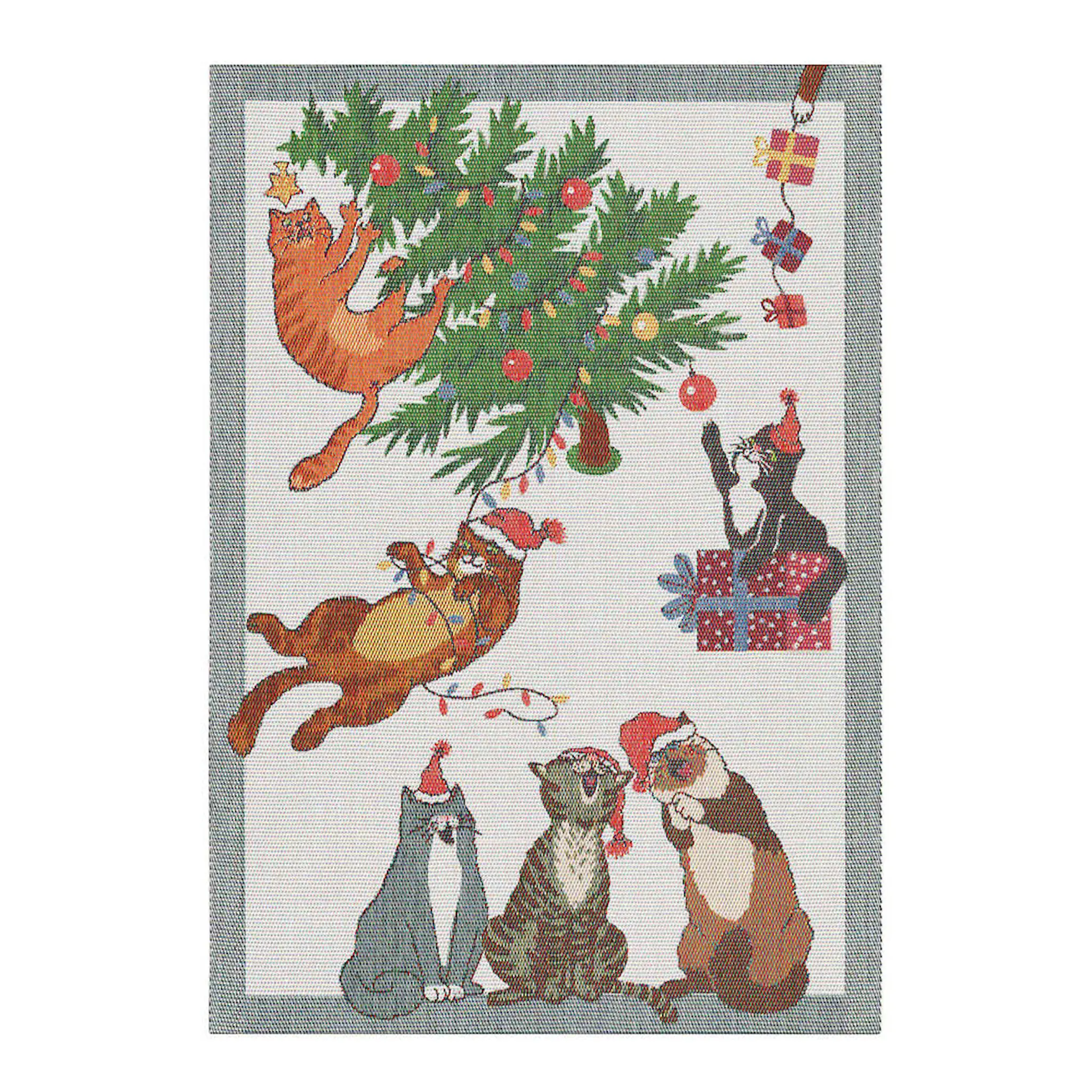 Ekelund Purr-Fect Christmas handduk 35x50 cm