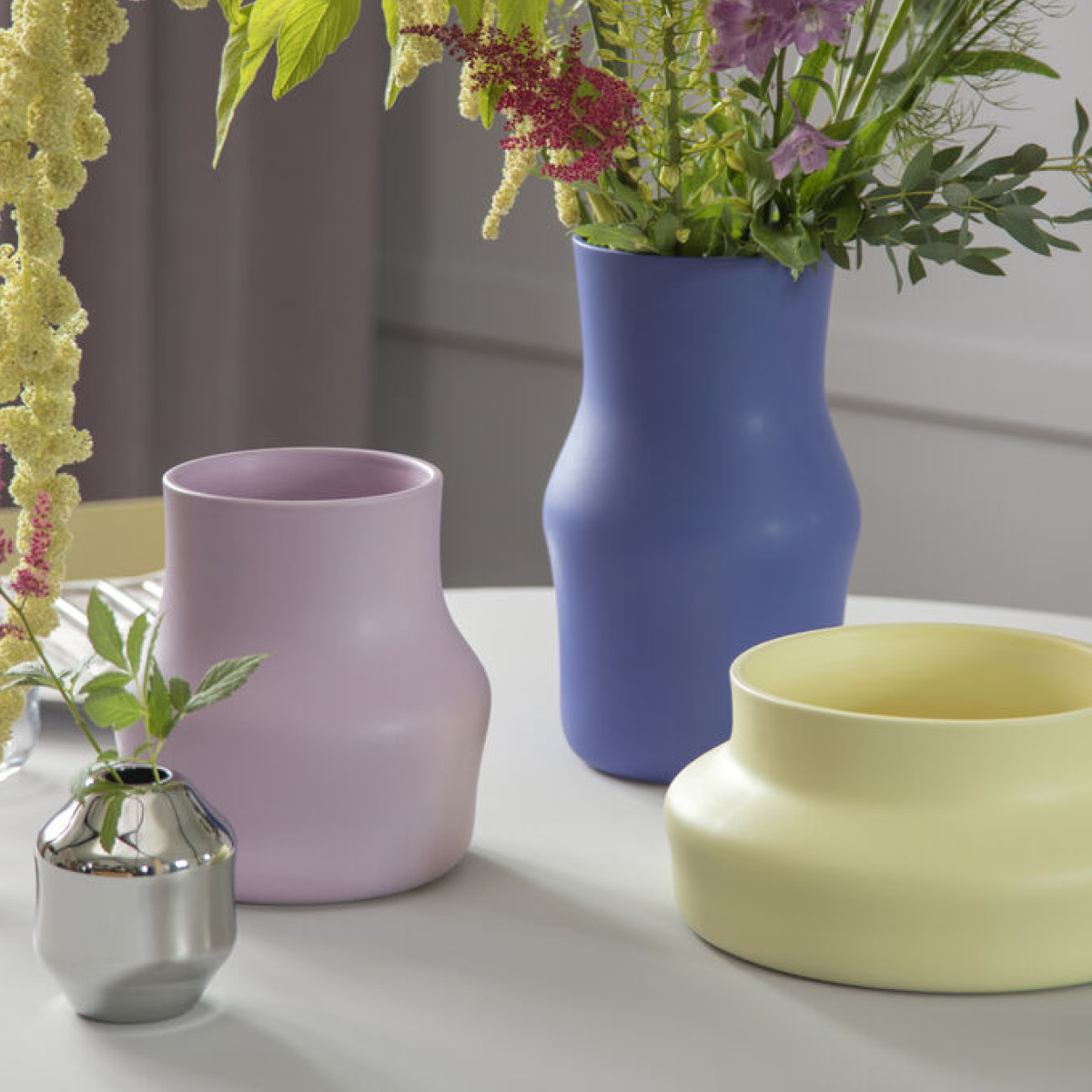 Gense Dorotea vase 9x10 cm blankt