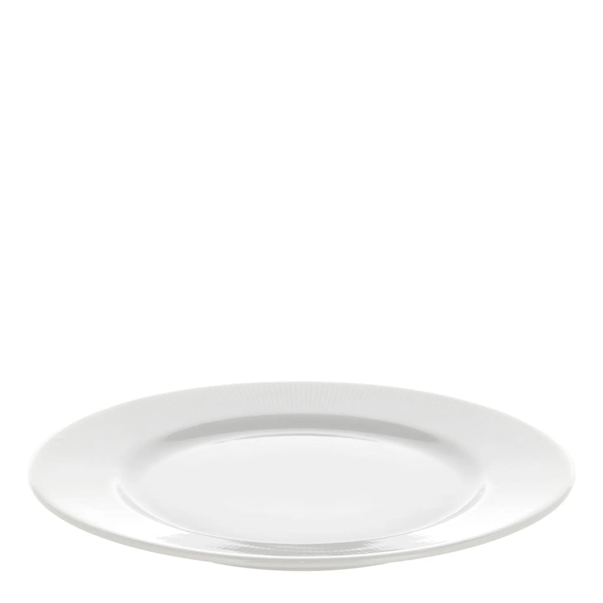 Pillivuyt Eventail Tallrik 22 cm Vit