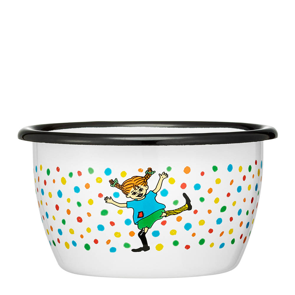 Muurla Peppi Emalikulho 30 cl Valkoinen