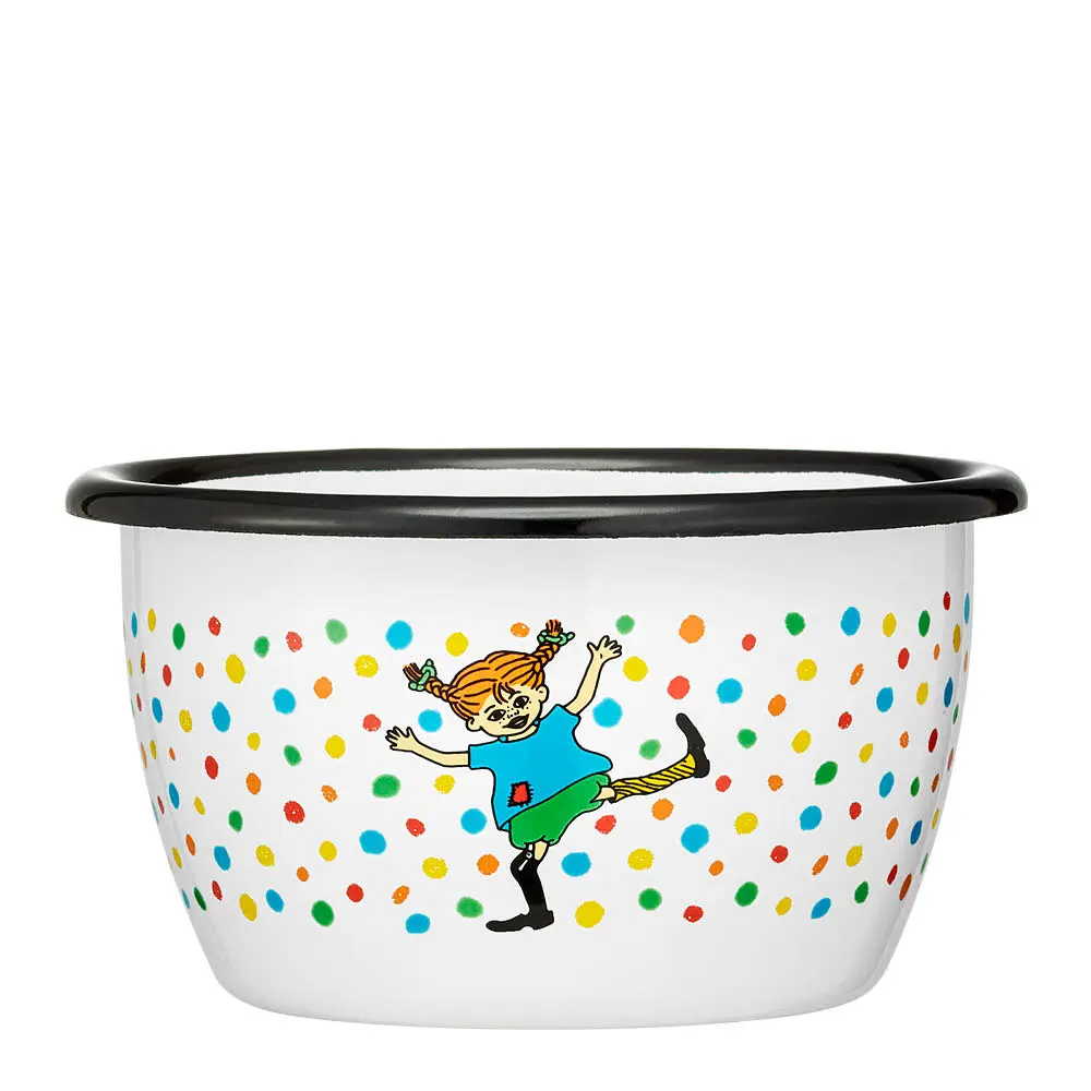 Peppi Emalikulho 30 cl Valkoinen