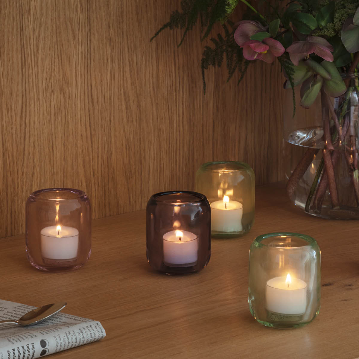 Eva Solo Acorn telysholder 2 stk grape