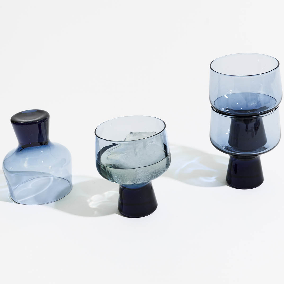 iittala Solare glas på fot 29 cl 2-pack regn