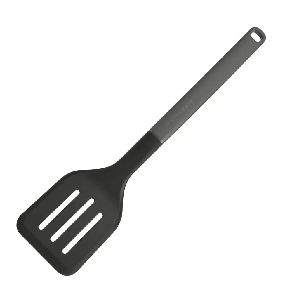 KitchenAid Classic stekespade perforert 34 cm charcoal grey