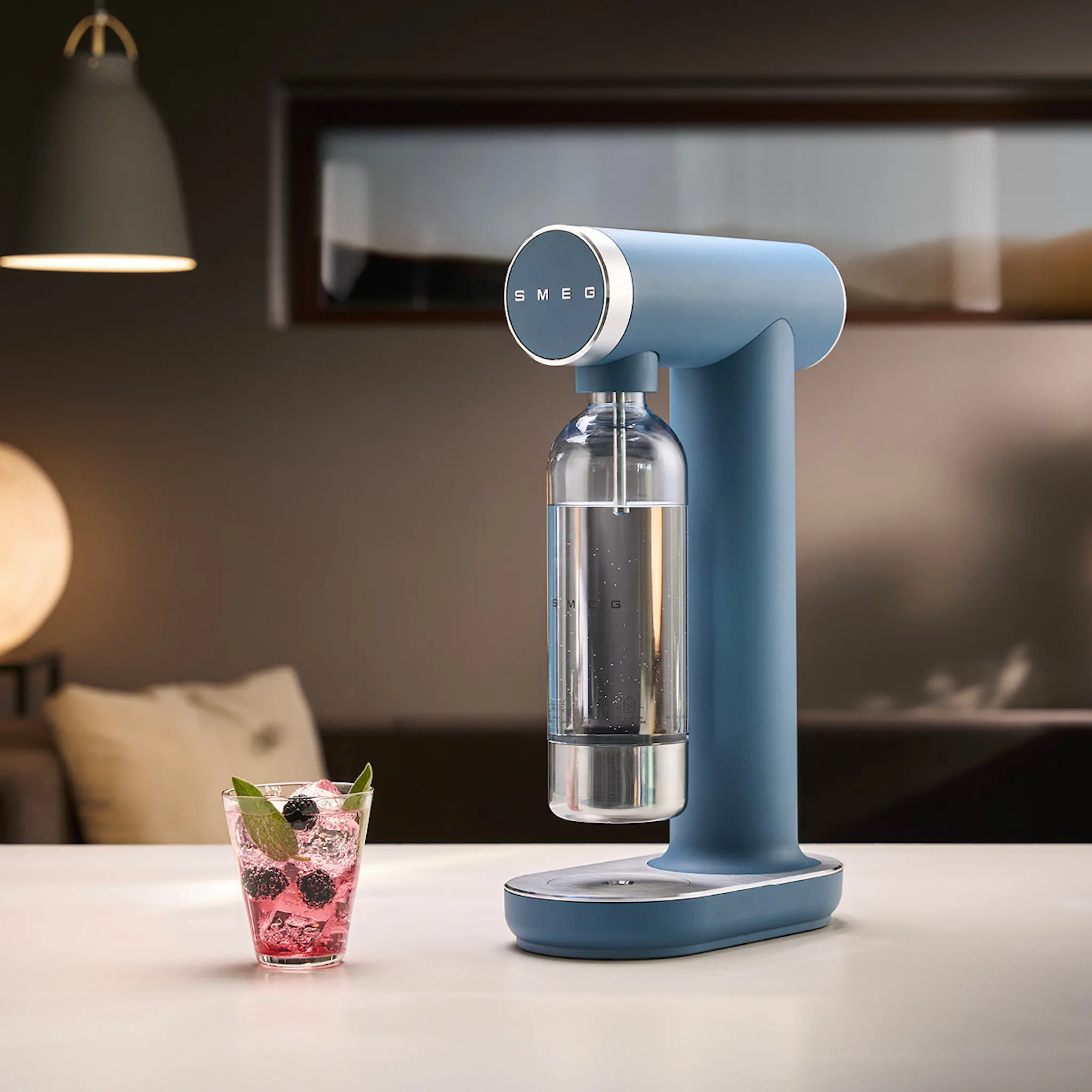 Smeg Smeg Collezione SKC01 kolsyremaskin 0,8 L storm blue