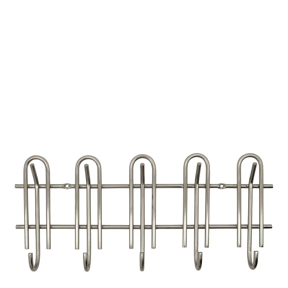 Cleo knaggrekke 50 cm sølvfinish