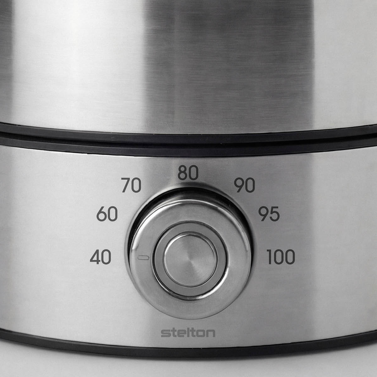 Stelton Emma vattenkokare 1,2L clear/steel