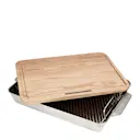 Ugnsform 44x30 cm med skärbräd