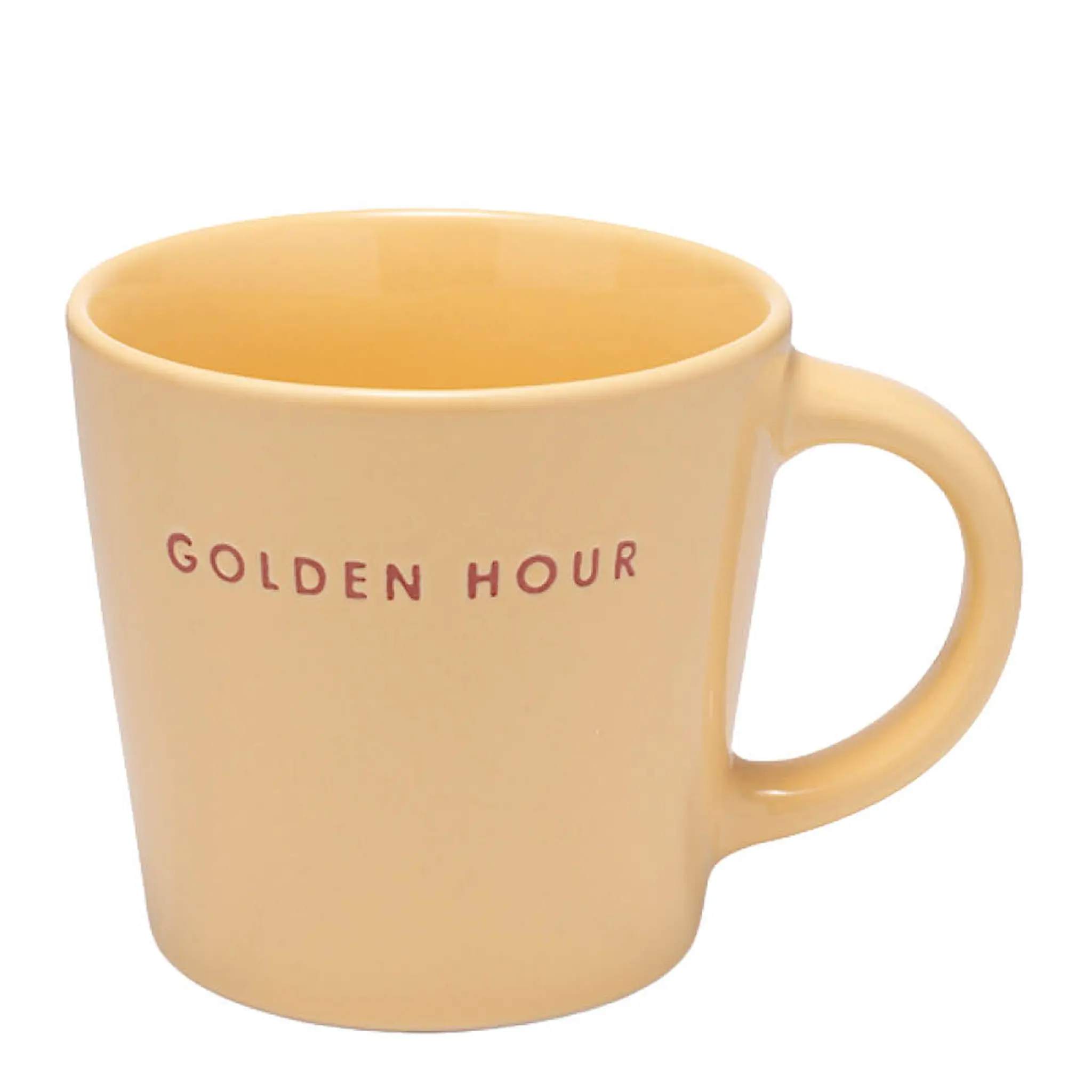 Vondels Cappuccinokuppi Golden Hour 25 cl Keltainen
