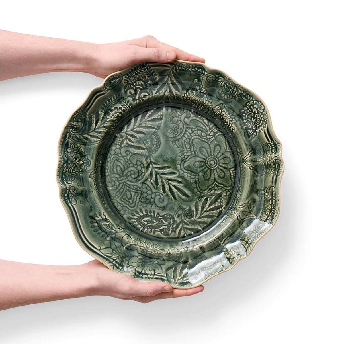 Sthål Arabesque serveringsfat 34 cm dusk