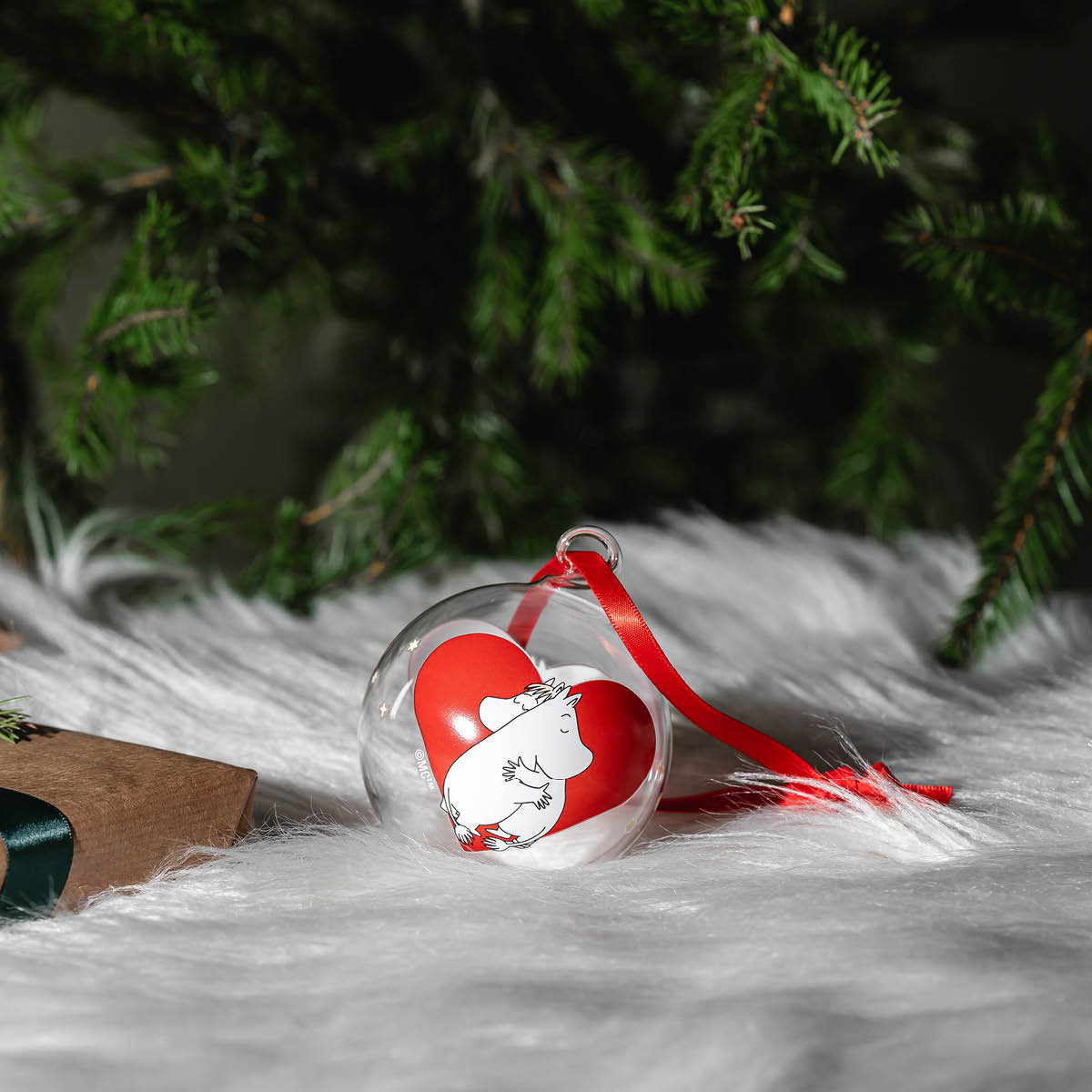 Muurla Mumin julkula 7 cm Hjärta