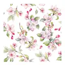Servett 33x33 cm 20-pack Spring Blossom