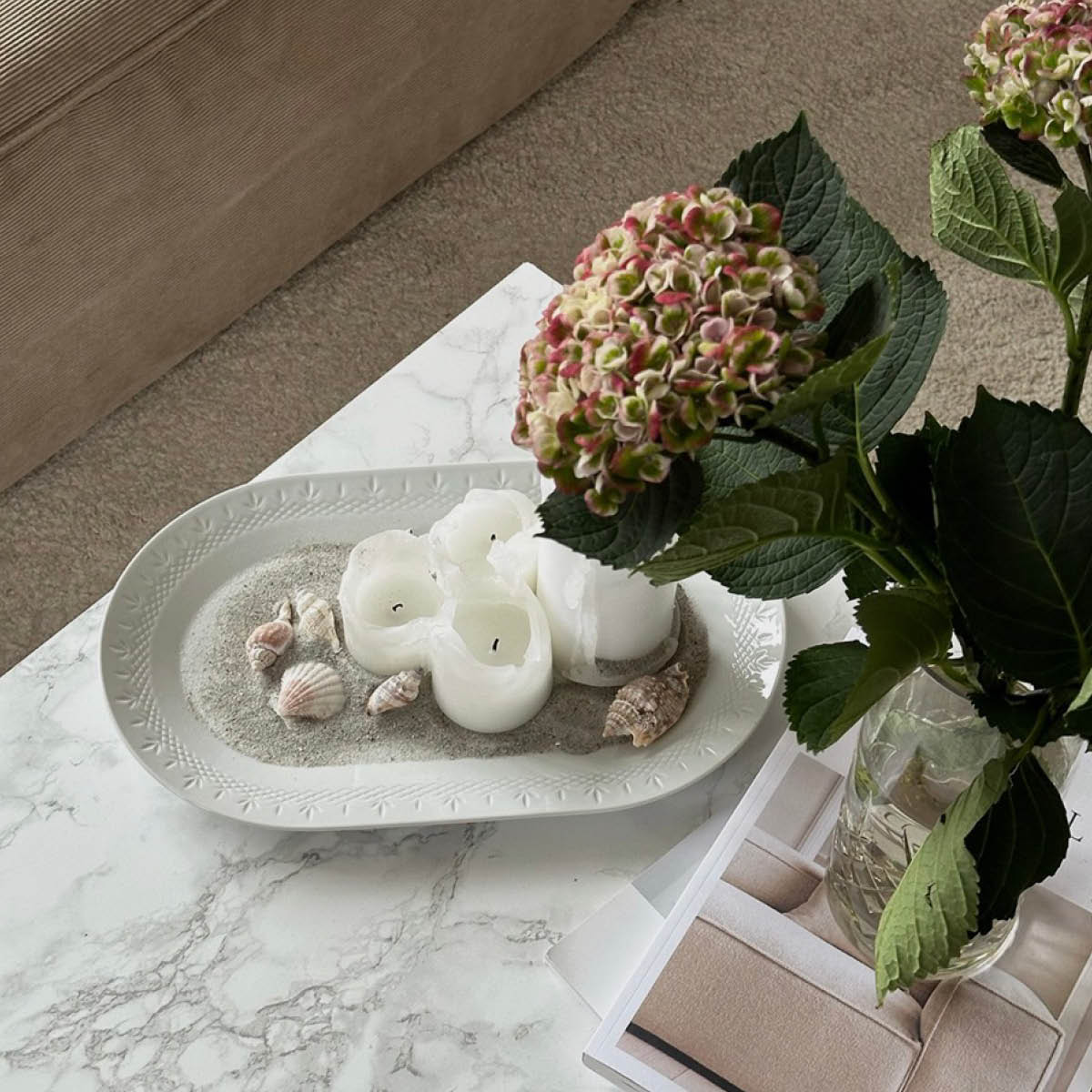 Frederik Bagger Crispy Porcelain Serveringsfat oval 23x38 cm Vit