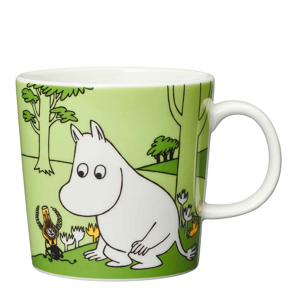 Moomin Arabia - Muumimuki Muumipeikko 30 cl Nurmenvihreä