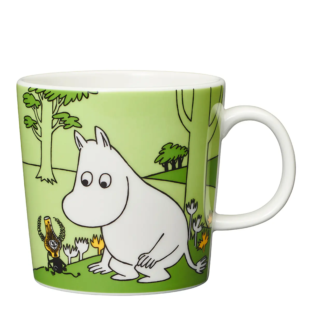 Moomin Arabia Muminmugg Mumintrollet Gräsgrön