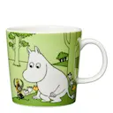 Muminmugg Mumintrollet Gräsgrön