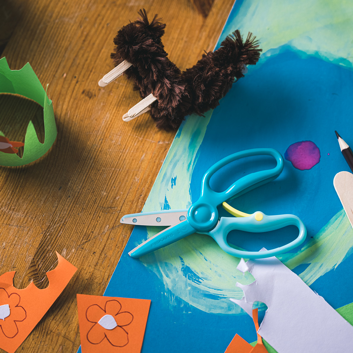 Fiskars Fiskars Kids sax 3+ år blå