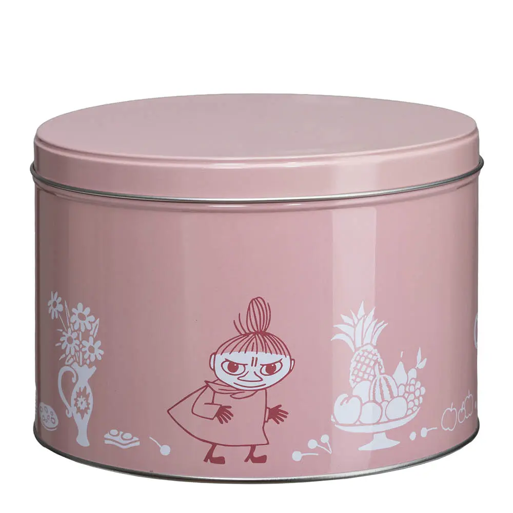 Muumi Pinottava peltipurkki Pikku Myy 1,5 L Punainen