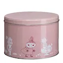 Mumin stapelbar plåtburk 1,5 L Lilla My röd