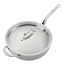 Probond Traktörpanna med lock 28 cm 4,7 L Stål