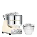 Ankarsrum köksmaskin Creme Light + Glassmaskin