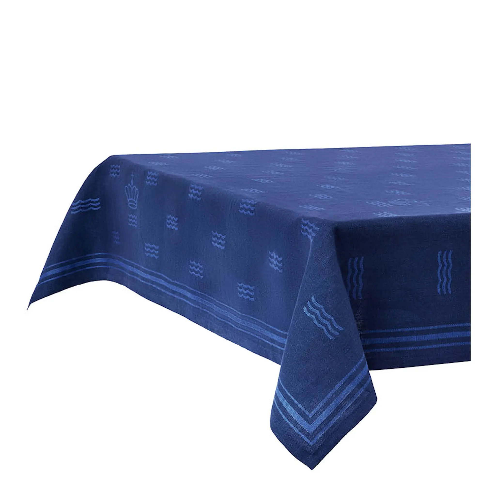 Royal Copenhagen Waves duk 144x320 cm blå