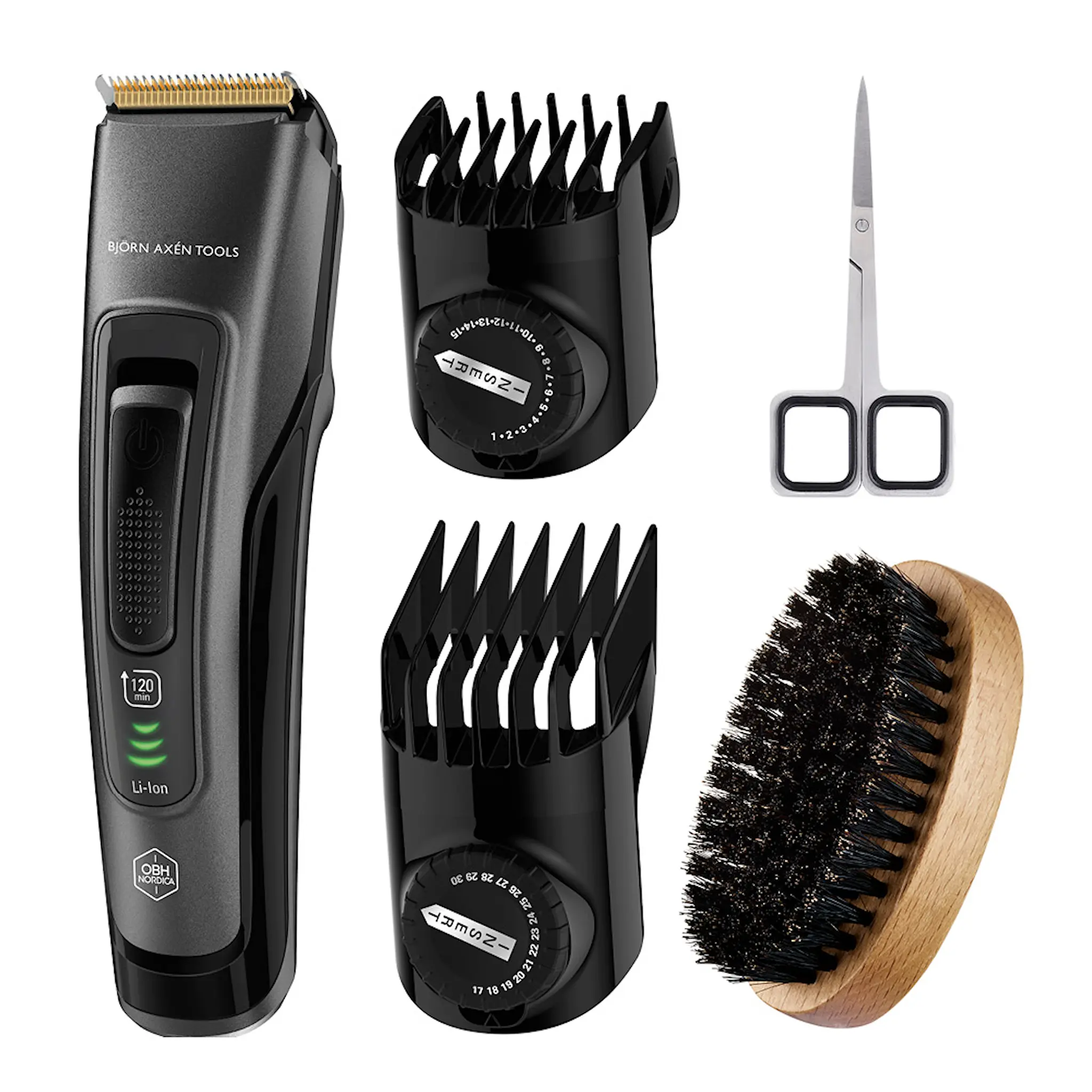 OBH Nordica Björn Axén hår- och skäggtrimmer kit HH4500N0 svart