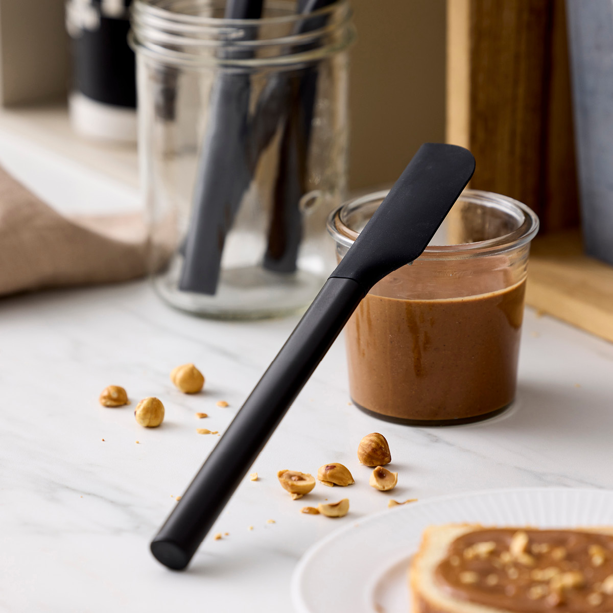 Rosti Emma slikkepott smal 25,2x3,3 cm svart