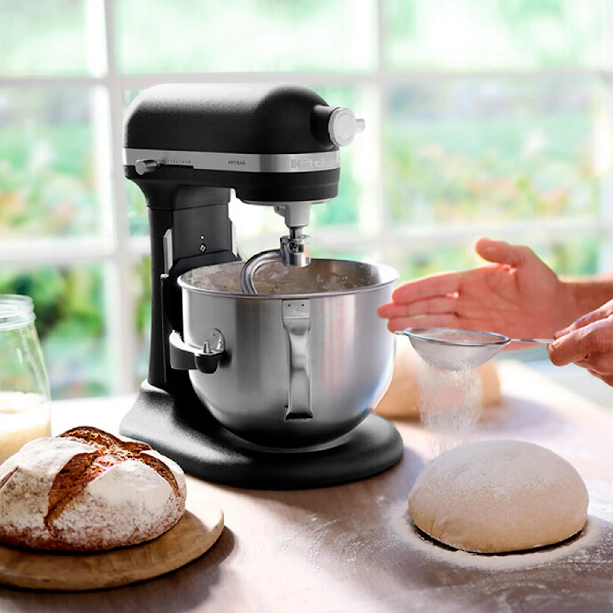 KitchenAid KitchenAid Artisan Yleiskone 6,6 L Cast Iron Black