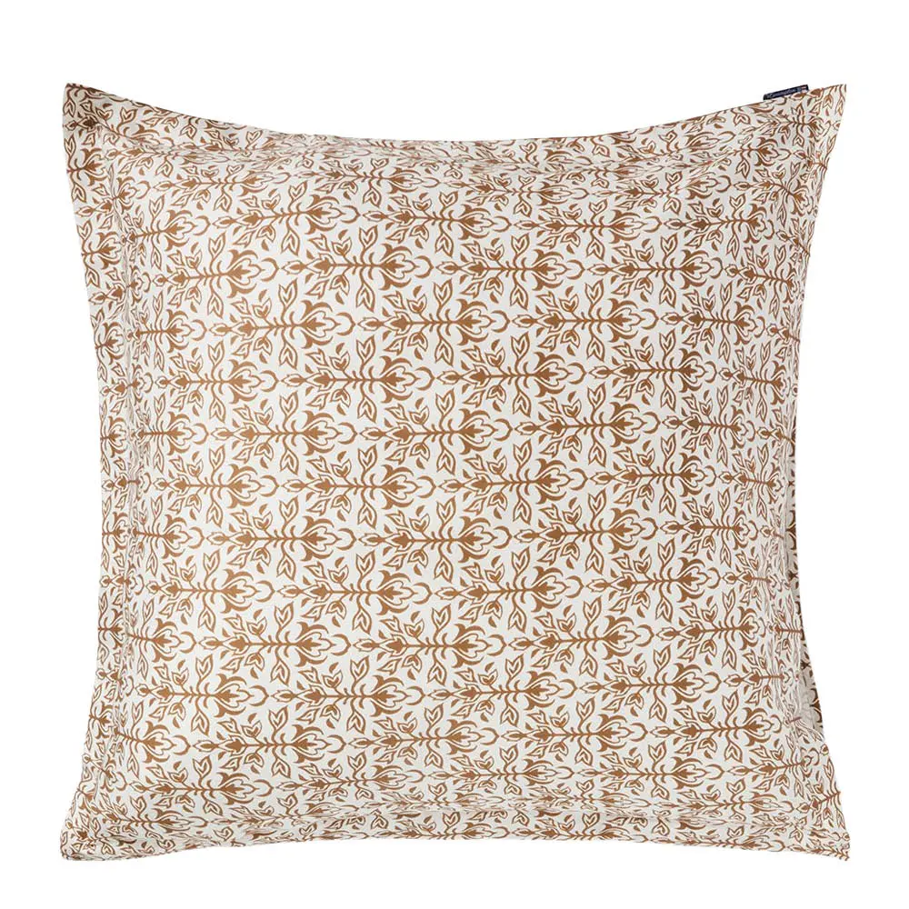 Tyynyliina 65x65 cm puuvillasatiini ornament white/fudge