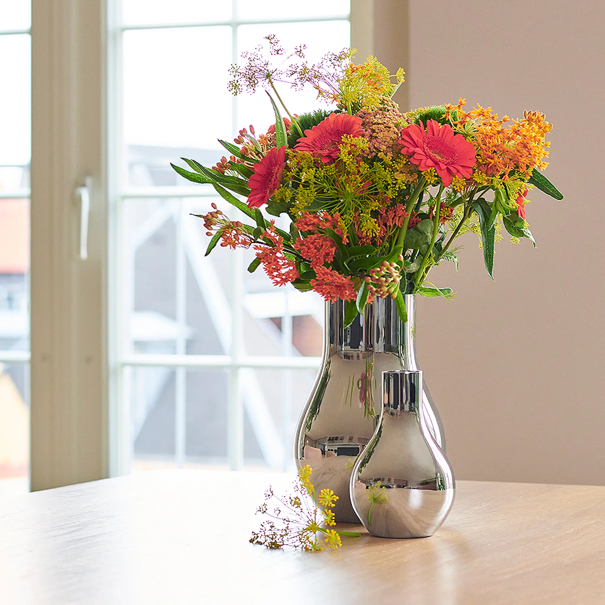 Georg Jensen Cafu vas 21,6 cm rostfri