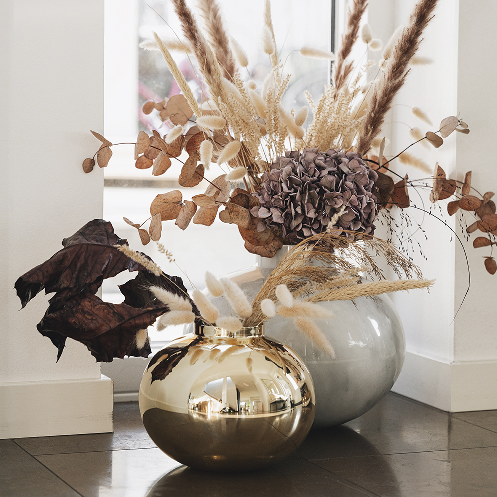 Hilke Amico vase M 16x20 cm gull