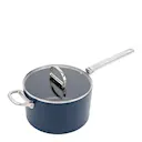 Space kastrull med lock 5,1 L 23 cm midnight blue