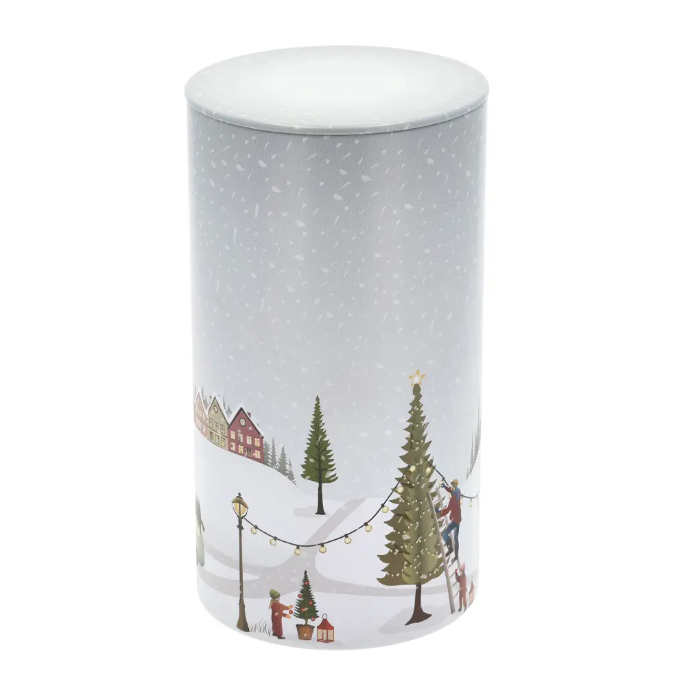 Vinter kakeboks 10x18,5 cm arctic ice