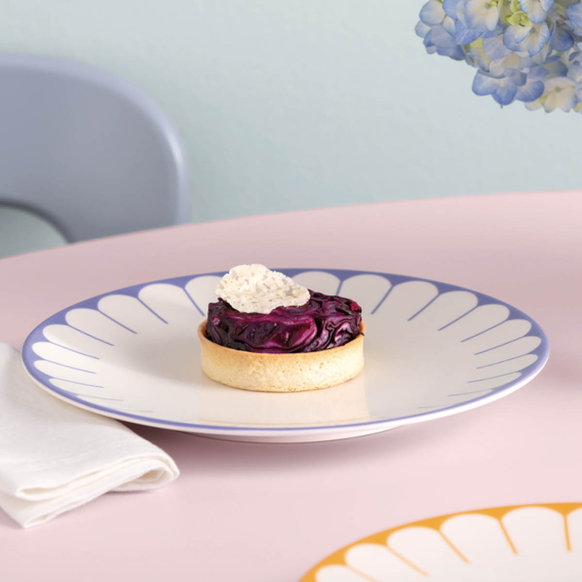 Villeroy & Boch Fleur Bleu Lautanen 26,5 cm Sininen