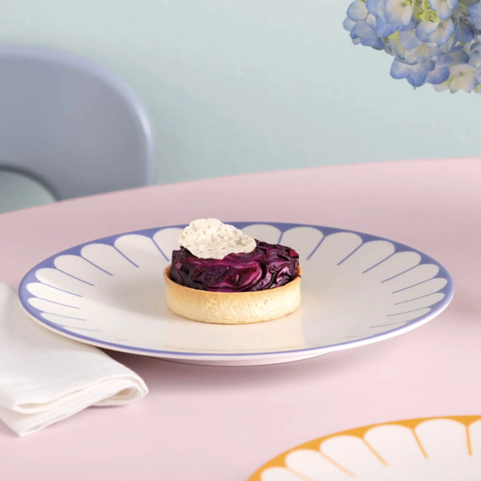 Villeroy & Boch Fleur bleu tallrik 26,5 cm blå