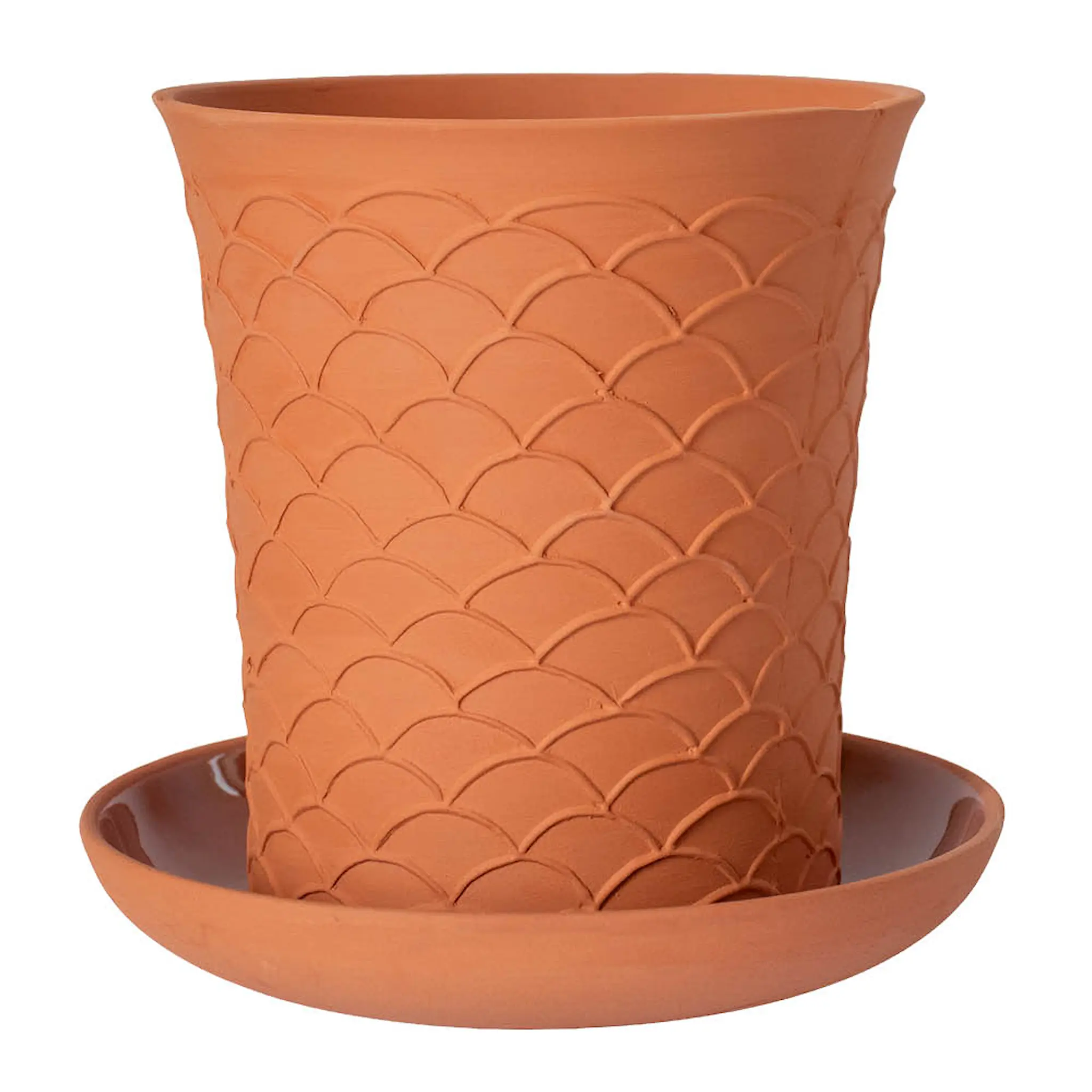 Nittsjö Båge kruka 17 cm röd terracotta